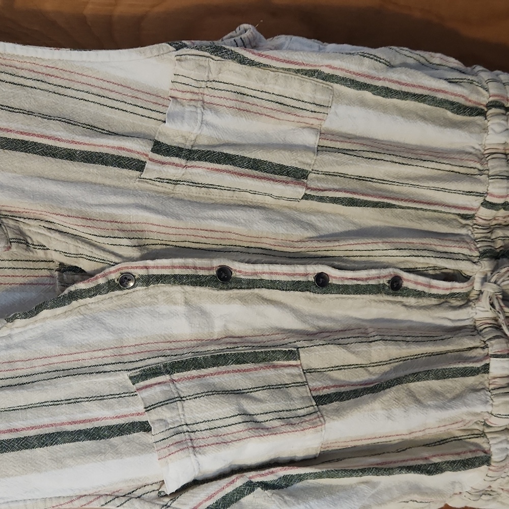 Striped Romper - Picture 2 of 3